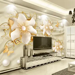 Papel De Parede Do Hotel Plain White Color Wallpaper Alta Qualidade Impermeável Parede Mural Covering3d venda quente