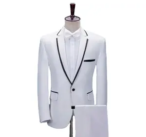 2024 nuevos trajes formales profesionales de alta calidad de moda informal para hombres trajes de negocios de 3 piezas