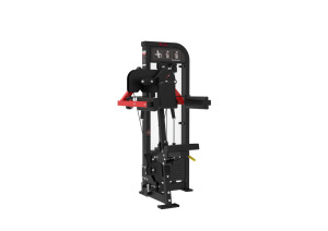 Cable de entrenamiento de acero de uso comercial, equipo de gimnasio cruzado, selección de carga de pasador ajustable para entrenamiento de brazos de prensa de pecho duradero - Product Image 5