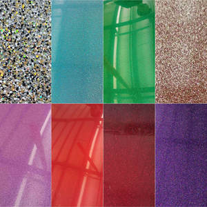 Sfavillante Glitter acrilico pannelli colorati lucidi per progetti artigianali decorazioni fai da te fondali regalo - Product Image 4