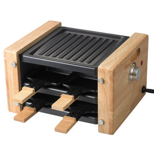 Raquette/gril électrique à balais pour <span class=keywords><strong>4</strong></span> personnes, accessoire de camping, soirée en famille, gril électrique - Product Image 2