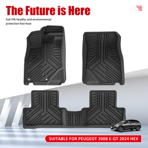 Agent Vente Chaude <span class=keywords><strong>Tapis</strong></span> <span class=keywords><strong>de</strong></span> <span class=keywords><strong>Coffre</strong></span> 3D en TPE Garantie 6 Ans Imperméable Antidérapant 2,1 mm d'Épaisseur pour Peugeot <span class=keywords><strong>3008</strong></span> E-GT 2024 HEV - Product Image 2