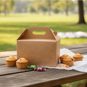 Custom Eco Friendly Recycled Materials Biodegradable Kraft Corrugated Rigid Cardboard <b>Box</b> Coffee Nuts Packaging Premium Paper - Product Image 4