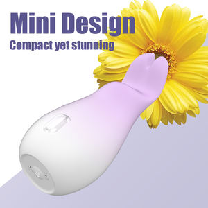 Compra a granel descuento masturbación femenina 10 modo vibrador de clítoris para estimulación del punto G alivio del estrés abrazadera de pezón para mujer - Product Image 4