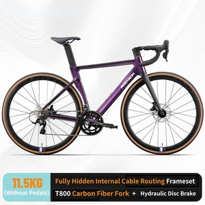 จักรยานคาร์บอนไฟเบอร์สำหรับแข่งจักรยาน<span class=keywords><strong>เสือหมอบ</strong></span>, จักรยานเสือหมอบ18สปีด700 * 28C - Product Image 3