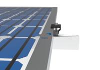 Vente chaude au Moyen-Orient systèmes de montage sur toit panneaux solaires kit de serrage d'extrémité de pince intermédiaire