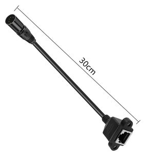 <span class=keywords><strong>Cable</strong></span> de Audio Personalizado XLR5 5P Macho a RJ45 Hembra con Conector para la Serie de Controladores <span class=keywords><strong>DMX</strong></span>-CON - Product Image 5