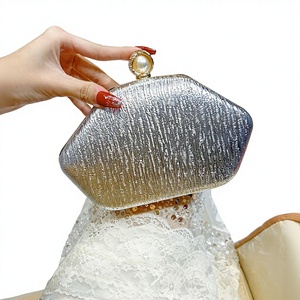 Cross-border European American Fashion Three-dimensional Evening <b>Clutch</b> Bag PU Women's Shape Beaded Polyester Tanjing - Product Image 1