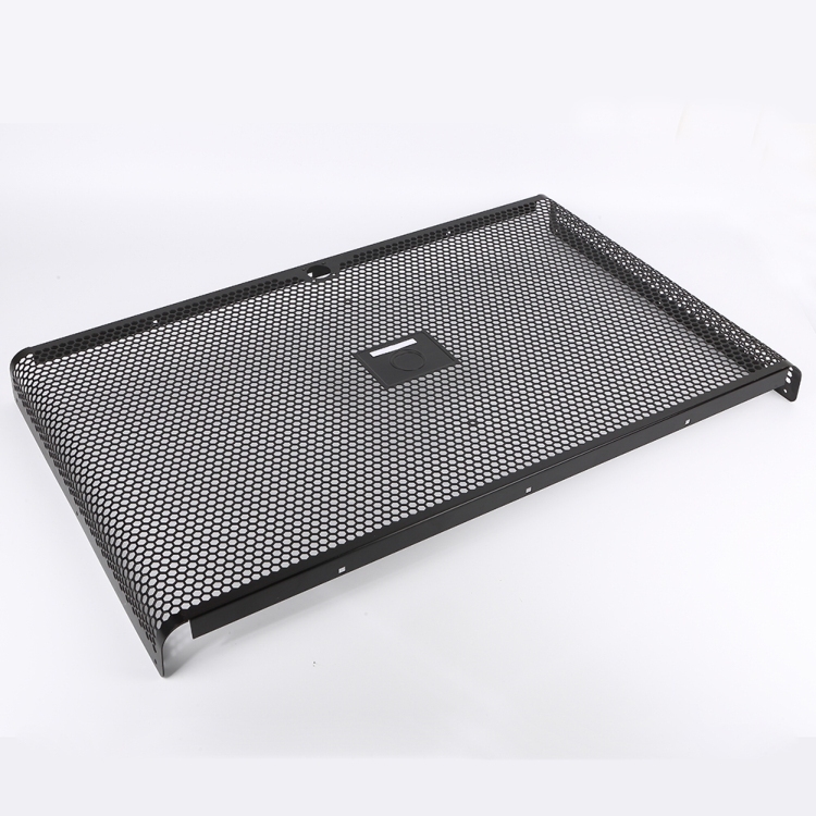 Perforated Yellow Metal Speaker Cover 2