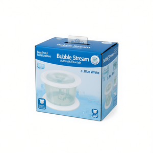 Bebedero Automático para Mascotas con Chorro de Burbujas, 3 L, Azul y Blanco - Product Image 2