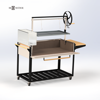 Table d'appoint en métal moderne personnalisable avec hauteur réglable et revêtement en poudre