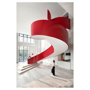 Conception rapide élégante d'<span class=keywords><strong>escalier</strong></span> incurvé par Prima <span class=keywords><strong>avec</strong></span> des options faites sur commande <span class=keywords><strong>de</strong></span> rayon pour l'<span class=keywords><strong>escalier</strong></span> grand d'entrées - Product Image 2