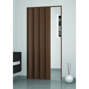 100cm Walnut Folding Partition <b>Interior</b> <b>Door</b> Elegant and Durable for Home or Office Use - Product Image 2