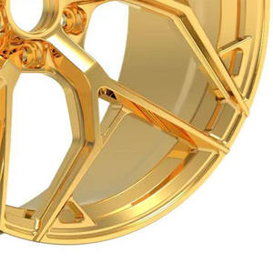 Ruedas de coche de pasajeros 17 18 19 20 <span class=keywords><strong>21</strong></span> 22 24 pulgadas llantas de ruedas de coche de aluminio dorado para modificación de coche para Alfa Romeo Giulietta BMW M4 - Product Image 5