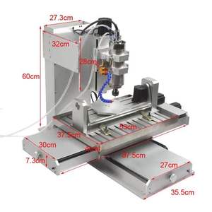 JX AUTO CNC DIY cnc 3040 작은 취미 6040 cnc 밀링 <span class=keywords><strong>3d</strong></span> 조각 금속 나무 절단 기계 - Product Image 2