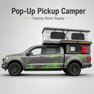 <span class=keywords><strong>Caravane</strong></span> tout-terrain légère en FRP, remorque <span class=keywords><strong>pliante</strong></span> pour pick-up, camping-car tout-terrain à vendre - Product Image 1