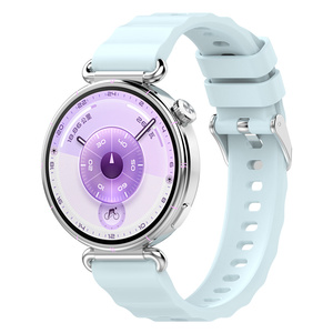 Bracelet de montre intelligent 18mm à dégagement rapide pour <span class=keywords><strong>Huawei</strong></span> Watch GT6 Bracelet de remplacement en silicone souple de 41mm pour femmes et hommes - Product Image 4