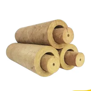 rock wool Quality Guaranteed national defense, Rock wool Pipe Section Thermal insulation