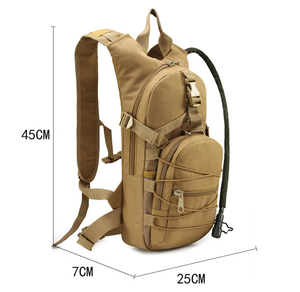 Sac à dos d'hydratation sportif d'extérieur DFB01 en suède, vente en gros pour le camping, la randonnée, l'équitation, couleurs ACU, gris marine, vert olive, marron - Product Image 6