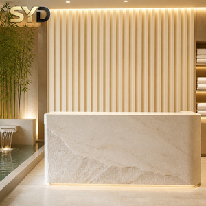 <span class=keywords><strong>Panneau</strong></span> WPC rainuré à surface mate, style <span class=keywords><strong>japonais</strong></span>, texture chêne naturel, écologique, imperméable, pour décoration murale intérieure, ambiance chaleureuse et confortable - Product Image 3