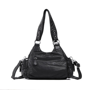 Bolso Tote <span class=keywords><strong>de</strong></span> Poliéster con Cierre y Acabado Lavado, Estilo Y2K, para Mujer, Bolso Bandolera <span class=keywords><strong>de</strong></span> Moda, Bolso <span class=keywords><strong>de</strong></span> Hombro - Product Image 4