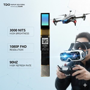 Micro-afficheur OLED TDO de 0,49 pouce, 1920x1080 FHD, 3000 nits, haute luminosité, panneau MIPI DSI pour lunettes AR, HUD, vision nocturne - Product Image 4