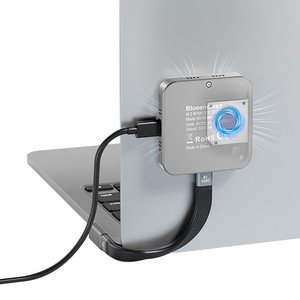 USB 3.1 Gen 2 <span class=keywords><strong>Type</strong></span> <span class=keywords><strong>C</strong></span> 10Gbps Ventilateur Magnétique <span class=keywords><strong>SSD</strong></span> Boîtier M.2 Boîtier NVME M2 Support 4K 60Hz ProRes Vidéo HD - Product Image 1