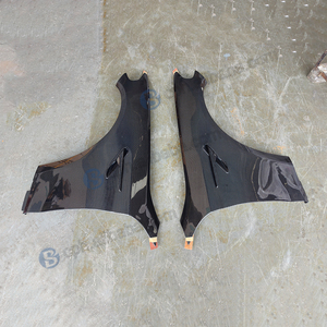 Accessoires personnalisés, ailes avant en carbone véritable noires pour BMW Série 5 G30 540i 2018, kit carrosserie en carbone, amélioration - Product Image 3