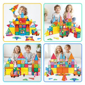 KEBO Factory Custom Color ABS Plastic Construction Play Magnetic Blocks 120-Piece ODM/OEM Electronic <strong>Model</strong> Toy Gift Box for <strong>5</strong> 7 - Product Image 6