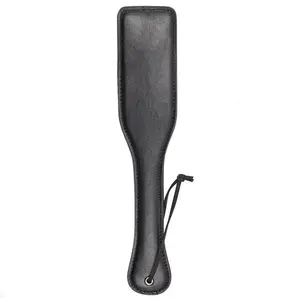 BDSM Novelty Bondage Real Leather Spanking Paddle Flirting Slave Paddle for Adult Sex Foreplay Game