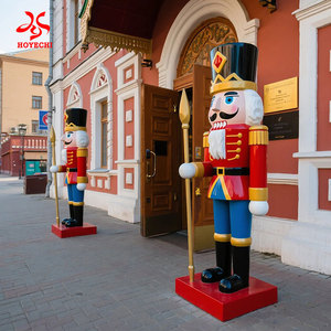 Statuetta Soldato Schiaccianoci <span class=keywords><strong>di</strong></span> Natale per Esposizioni in Negozi, Centri Commerciali e Giardini per Pesce d'<span class=keywords><strong>Aprile</strong></span>, Laurea, Giorno del Ringraziamento, <span class=keywords><strong>Festa</strong></span> del Papà - Product Image 4