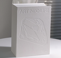 Boîte rigide en forme de livre avec insert intérieur pour l'emballage de parfums et de fragrances, vente en gros