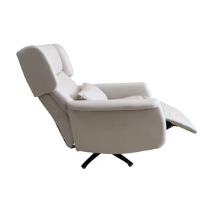 <span class=keywords><strong>Fauteuil</strong></span> inclinable électrique moderne en cuir avec fonction pivotante pour salon, bureau, meubles, fauteuils électriques réglables - Product Image 4