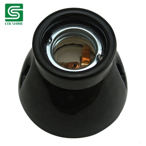 Sứ Giữ Đèn treo tường cổ điển gốm chiếu sáng E27 Ổ cắm đèn cơ sở - Product Image 4