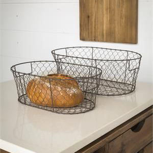 Cestas de Frutas de Hierro de Alta Calidad, Cesta de Almacenamiento de Ropa de Hierro Forjado de Alta Calidad - Product Image 3