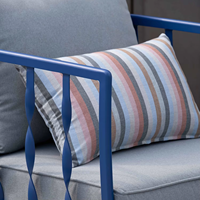 Modernes Luxuriöses Komfortables Garten-Sofa-Set Outdoor-Terrassenmöbel mit Aluminiumrahmen Wasserfestes Sofa mit Umweltfreundlichem Design von Sherman