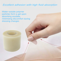 Pansement hydrocolloïde transparent en rouleau, autocollant, circulaire, amovible, confortable, patchs anti-acné pour le visage
