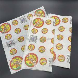 Papier d'emballage pour sandwichs et hamburgers imprimé sur mesure, résistant à la graisse, de qualité alimentaire, papier pour pain de hamburger, papier résistant à la graisse pour traiteur avec logo - Product Image 1