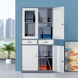 Hot Sale 2-Door Steel Office File <b>Cabinet</b> Modern Design Metal Cupboard for Bedroom for Office Equipment Storage - Product Image 5