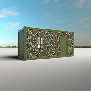 Genuine Boxable Prefab Hurricane Proof Used 20 40 Ft Container House With Good Insulationn Effect Sicirity Mobill Home