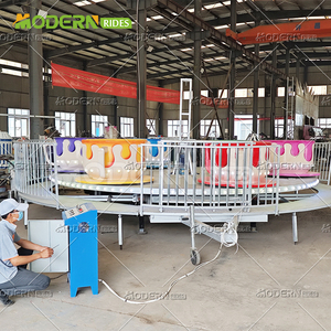 Atracciones de feria montadas en remolque para parques de atracciones: Atracción de tazas de café para niños, Atracción de tazas de té en venta - Product Image 4