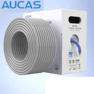 Precio barato Cables <span class=keywords><strong>de</strong></span> red al aire libre UTP Cat5e Cable Lan 4 pares 24AWG HDPE 305m Longitud Transmisión Cables sólidos Oferta - Product Image 6