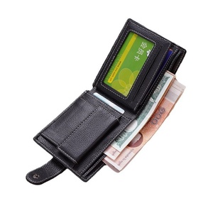 Cartera Corta de Cuero Genuino para Hombre, Cierre de Botón, Estampados de Animales, Diseño Duradero, Uso Diario, Venta al Por Mayor de Fábrica - Product Image 5