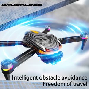 Drone professionnel AE4 Pro avec télécommande, jouet de photographie, évitement intelligent des obstacles, quadricoptère avec éclairage et GPS en plastique - Product Image 3