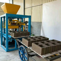 Machine à fabriquer des blocs de béton QT4-24, machine à fabriquer des briques creuses en ciment, prix avantageux