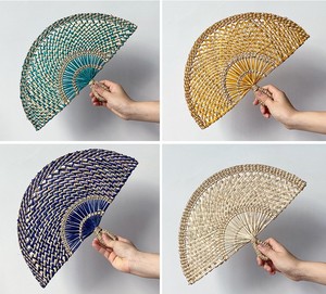 Bán buôn rơm Fan <span class=keywords><strong>Raffia</strong></span> wovenhandmade người hâm mộ cho ủng hộ đám cưới phù dâu Quà tặng đám cưới bãi biển quà tặng và tường trang trí nội thất - Product Image 6