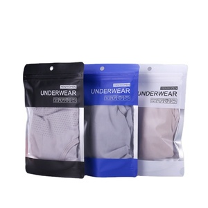 Custom Thickened Material Recyclable Plastic Bag with Valve Zipper Top for Children's Underwear Socks Packaging Gravure Printed - Product Image 5