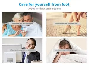 Alat Pijat Kaki Portabel Nirkabel dengan 5 Mode Getaran & Kompresi Panas - Meredakan Nyeri Neuropati dan Plantar Fasciitis - Product Image 6