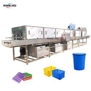 <span class=keywords><strong>Machine</strong></span> de lavage de caisses personnalisable, <span class=keywords><strong>largeur</strong></span> et hauteur réglables pour s'adapter à diverses tailles de caisses, paniers et boîtes - Product Image 2