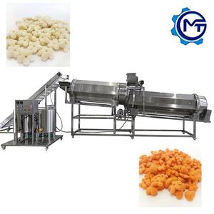 New Automatic Stainless Steel Pea Chips Puff <b>Snacks</b> Extruder Making <b>Machine</b> 380V High Productivity Large Capacity CE Certified - Product Image 6